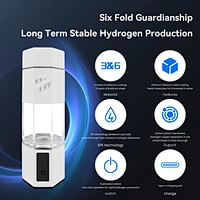 bottle of hydrogen